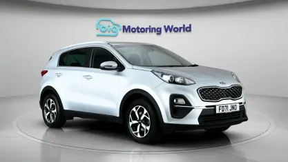 Used Kia Sportage 136 HP (100 kW) 2021 Silver SUV