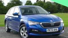 Blue Used 2022 Skoda Scala SE Hatchback | £13,295 (Fair price)