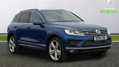 Blue Used 2018 VW Touareg R-line Plus SUV | £23,799 (Good price)