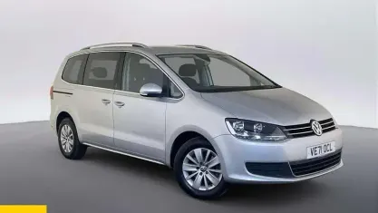 Begagnad VW Sharan SE 150 HK (110 kW) 2021 Silver Minibuss