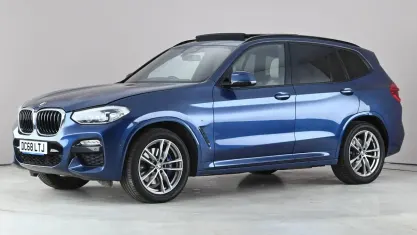 Used BMW X3 M Sport 265 HP (194 kW) 2019 Blue SUV