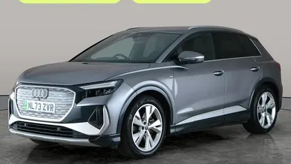 Used Audi Q4 e-tron S-Line 150 kW (204 HP) 2023 Grey SUV