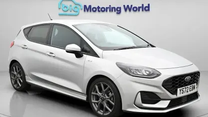 Begagnad Ford Fiesta ST-Line 125 HK (91 kW) 2021 Silver Halvkombi