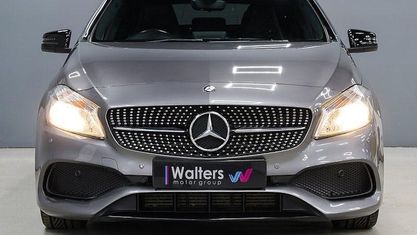 Używany Mercedes A200 AMG line 156 KM (114 kW) 2017 Szary Hatchback