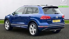 Blue Used 2017 VW Touareg R-line Plus SUV | £19,999 (Fair price)