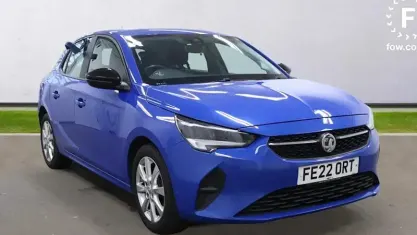 Used Vauxhall Corsa Edition 75 HP (55 kW) 2022 Blue Hatchback