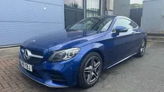 Blue Used 2019 Mercedes C220 AMG Line Premium Coupe | £18,999 (Fair price)