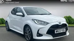 White Used 2023 Toyota Yaris Hybrid Hatchback | £19,630 (Fair price)