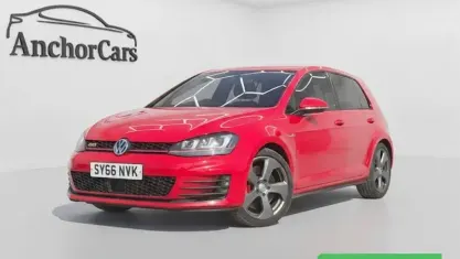 Used VW Golf VII GTI 230 HP (169 kW) 2016 Red Hatchback