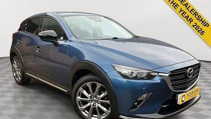 Second-hand Mazda CX-3 Inclusive 121 CP (88 kW) 2019 Albastru SUV