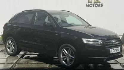 Used Audi Q3 S-Line 150 HP (110 kW) 2017 Black SUV