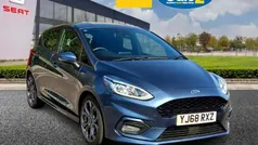 Blue Used 2018 Ford Fiesta ST-Line Hatchback | £11,154 (Fair price)
