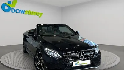 Used Mercedes C220 AMG line 170 HP (125 kW) 2017 Cabriolet