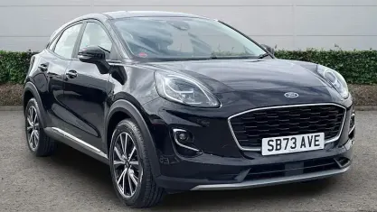 Used Ford Puma Titanium 125 HP (91 kW) 2023 Black SUV