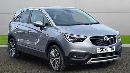 Used Vauxhall Crossland X Elite 131 HP (96 kW) 2020 Grey SUV