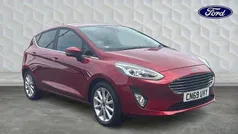 Red Used 2019 Ford Fiesta Titanium Hatchback | £10,445 (Fair price)