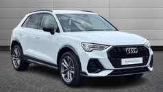 Glacier white Used 2023 Audi Q3 Black Edition SUV | £33,550 (Fair price)