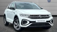 White Used 2023 VW T-Roc R-line SUV | £21,999 (Fair price)