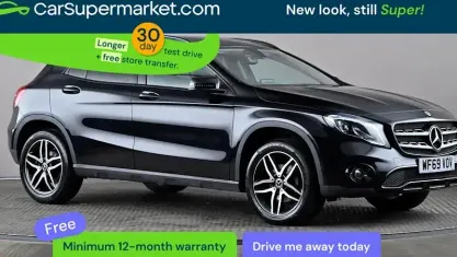 Begagnad Mercedes GLA180 Urban 122 HK (89 kW) 2019 Svart SUV