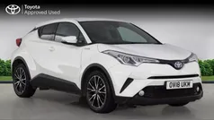 White Used 2018 Toyota C-HR SUV | £16,000 (Fair price)