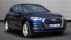 Blue Used 2017 Audi Q5 S-Line SUV | £21,450 (Fair price)