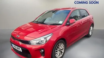 Used Kia Rio 99 HP (72 kW) 2018 Red Hatchback