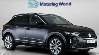 Begagnad VW T-Roc SEL 116 HK (85 kW) 2019 Svart SUV