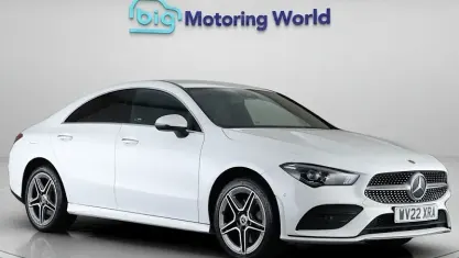 Käytetty Mercedes CLA250e AMG line 259 HP (190 kW) 2022 Valkoinen Sedan