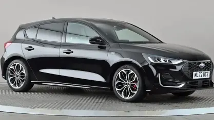 Used Ford Focus ST-Line 125 HP (91 kW) 2022 Black Hatchback