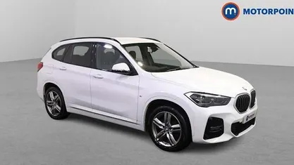 White Used 2021 BMW X1 M Sport SUV | £19,499 (Fair price)