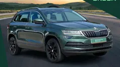 Emerald green Used 2018 Skoda Karoq SE L SUV | £13,550 (Fair price)