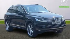 Black Used 2017 VW Touareg R-line Plus SUV | £22,699 (Fair price)