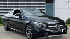 Black Used 2023 Mercedes C300 AMG line Coupe | £30,633 (Fair price)