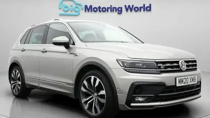 Used VW Tiguan R-line 150 HP (110 kW) 2020 Silver SUV