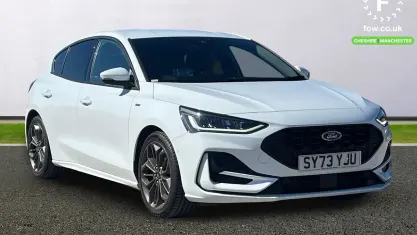 Used Ford Focus ST-Line X 125 HP (91 kW) 2023 White Hatchback