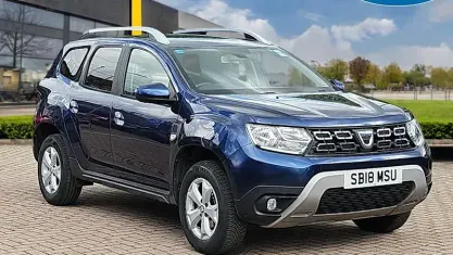 Used Dacia Duster Comfort 116 HP (85 kW) 2018 Blue SUV