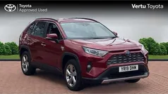 Red Used 2019 Toyota RAV4 Hybrid SUV | £21,443 (Fair price)