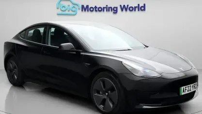 Used Tesla Model 3 Standard Range 180 kW (245 HP) 2022 Black Sedan