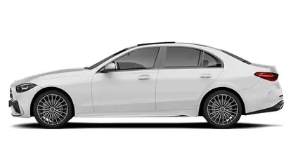 Used Mercedes C300 AMG line 245 HP (180 kW) 2019 White Sedan