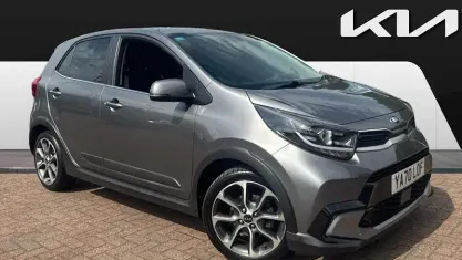 Used Kia Picanto X-Line 67 HP (49 kW) 2021 Grey Hatchback