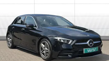 Used Mercedes A220 AMG Line Premium 190 HP (139 kW) 2019 Black Hatchback