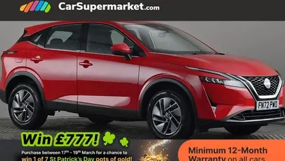 Used Nissan Qashqai Acenta Premium 158 HP (116 kW) 2022 Red SUV