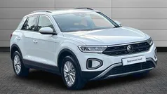 White Used 2023 VW T-Roc Life SUV | £22,990 (Fair price)