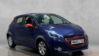 Used Peugeot 208 Active 68 HP (50 kW) 2013 Blue Hatchback