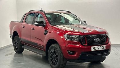 Używany Ford Ranger Wildtrack 213 KM (156 kW) 2022 Czerwony Pickup