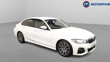 White Used 2021 BMW 320 M Sport Sedan | £23,249 (Fair price)