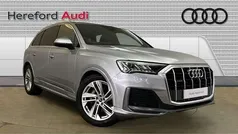 Silver Used 2021 Audi Q7 S-Line SUV | £37,019 (Fair price)