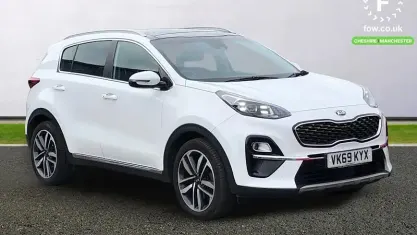 Używany Kia Sportage Premium 177 KM (130 kW) 2019 Biały SUV