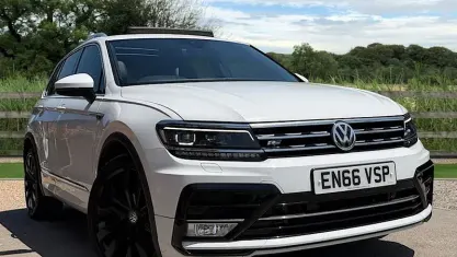 Used VW Tiguan R-line 190 HP (139 kW) 2017 White SUV