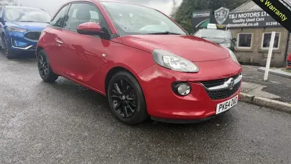 Used Vauxhall Adam Jam 69 HP (50 kW) 2014 Red Hatchback